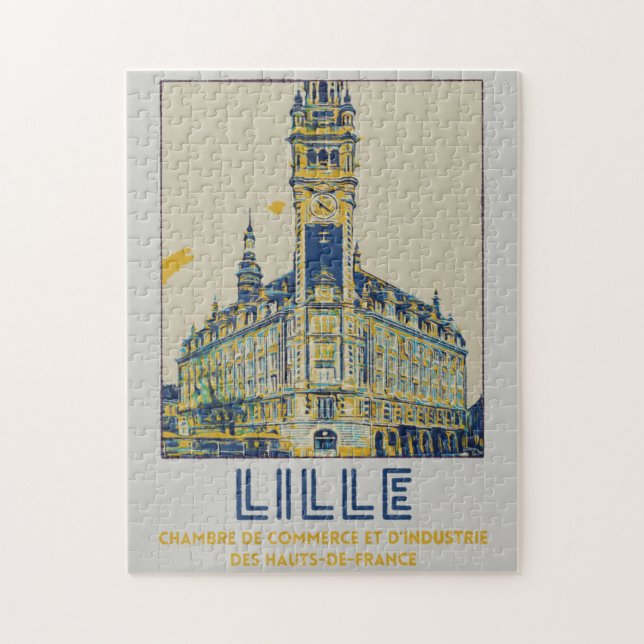 Puzzle Monumento a France Lille (Vertical)