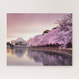 Puzzle Monumento a Jefferson en primavera