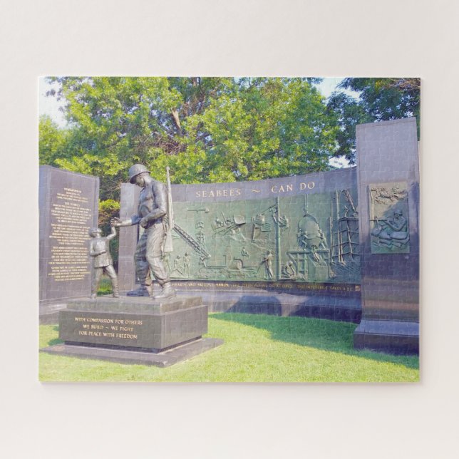 Puzzle Monumento a la Guerra de Corea Washington (Horizontal)