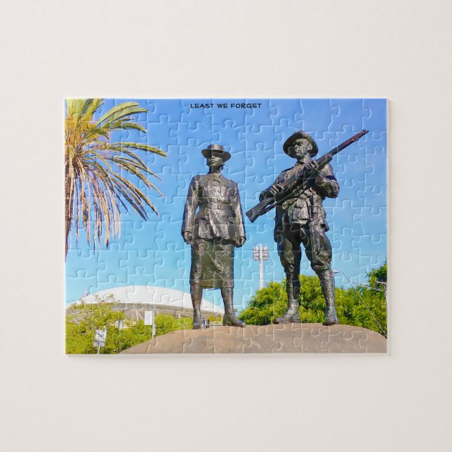 Puzzle Monumento a la Guerra en Australia (Horizontal)