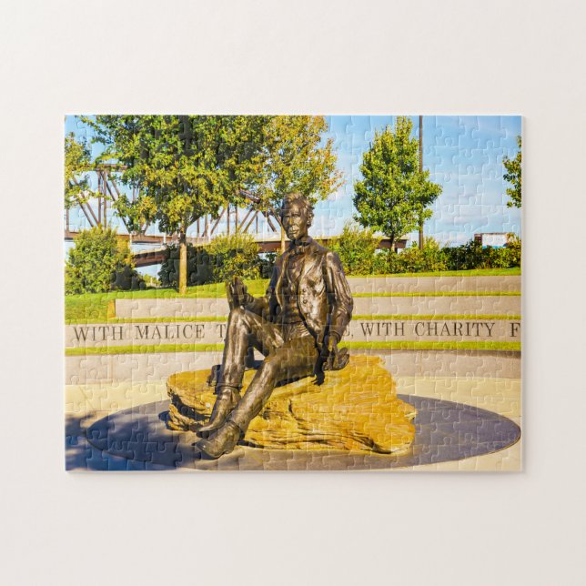 Puzzle Monumento a Lincoln Kentucky. (Horizontal)