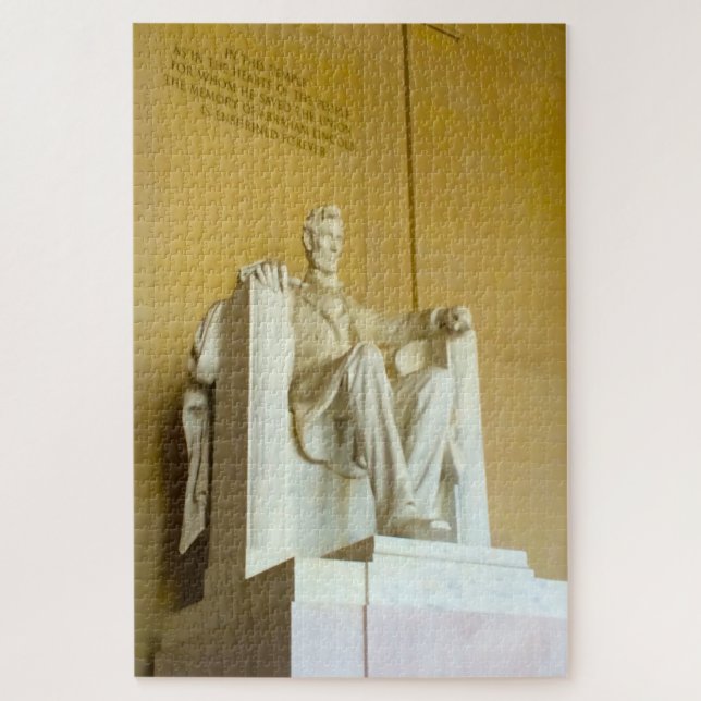 Puzzle Monumento a Lincoln Washington (Vertical)