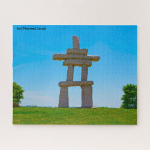 Puzzle Monumento a los inuits en Canadá