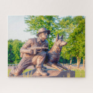 Puzzle Monumento a los Perros de Trabajo Militar
