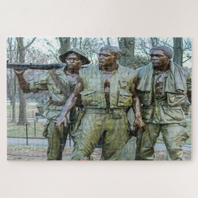 Puzzle Monumento a los Soldados de Vietnam Washington (Horizontal)