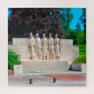 Puzzle Monumento a los Veteranos Verdun Francia