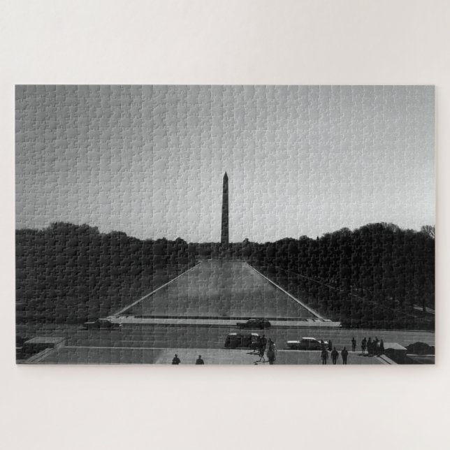 Puzzle Monumento a Washington de Vintage USA (Horizontal)