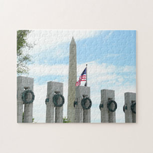 Puzzle Monumento a Washington y Monumento a la Segunda Gu