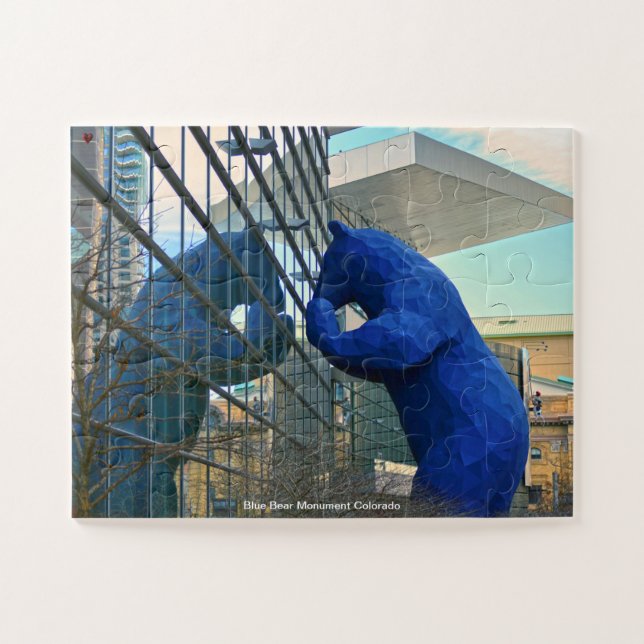 Puzzle Monumento al oso azul Colorado (Horizontal)