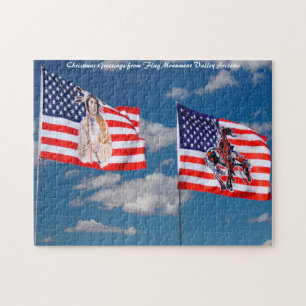 Puzzle Monumento al Valle de la Bandera de Arizona. Felic