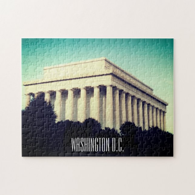 Puzzle monumento conmemorativo de lincoln (Horizontal)