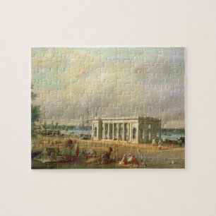 Puzzle Monumento de James Prinsep, en el río de Hooghli,