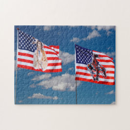 Puzzle Monumento de la bandera Calley Arizona