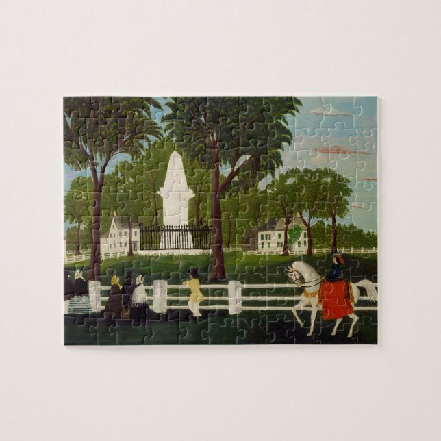 Puzzle Monumento de la batalla de Lexington, c.1830 (Horizontal)