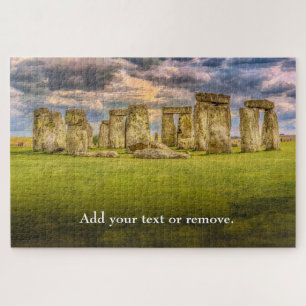 Puzzle Monumento de piedra Stonehenge, Wiltshire, Inglate