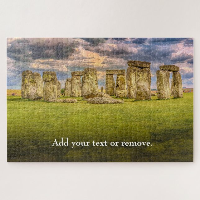 Puzzle Monumento de piedra Stonehenge, Wiltshire, Inglate (Horizontal)
