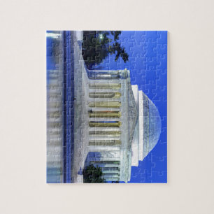 Puzzle Monumento de Thomas Jefferson en la noche