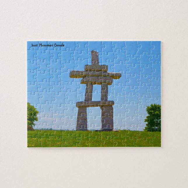 Puzzle Monumento Inuit Monumento Canadá (Horizontal)