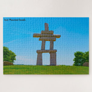 Puzzle Monumento Inuit Monumento Canadá