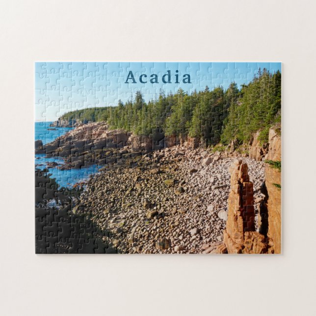 Puzzle Monumento Nacional Acadia Cove Maine (Horizontal)