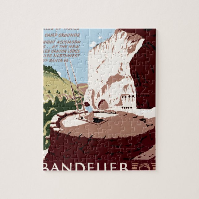 Puzzle Monumento nacional de Bandelier (Vertical)