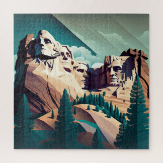 Puzzle Monumento Nacional de Mount Rushmore