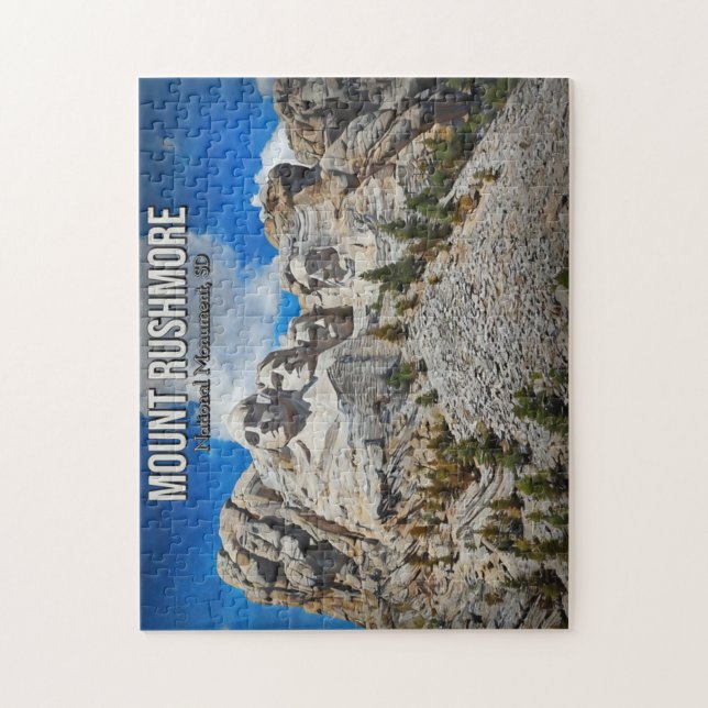 Puzzle Monumento Nacional Mount Rushmore, Dakota del Sur (Vertical)
