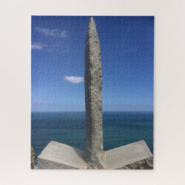 Puzzle Monumento Pointe Du Hoc Normandía Francia (Vertical)