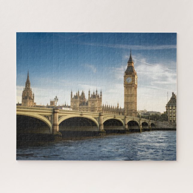 Puzzle Monumentos | Big Ben, Londres Inglaterra (Horizontal)
