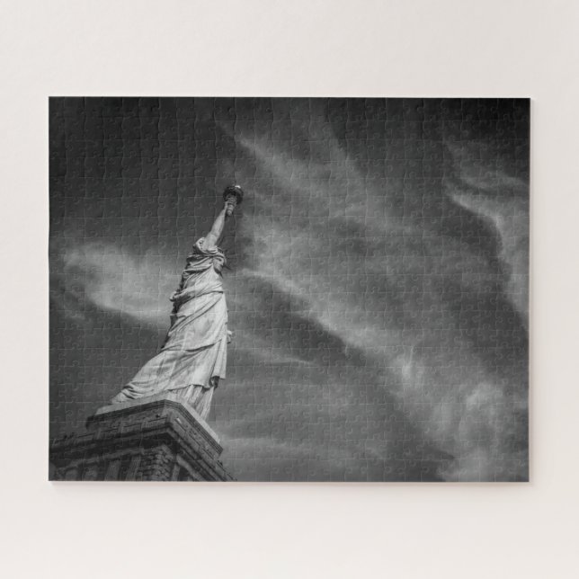 Puzzle Monumentos | Estatua de Liberty Manhattan NYC (Horizontal)