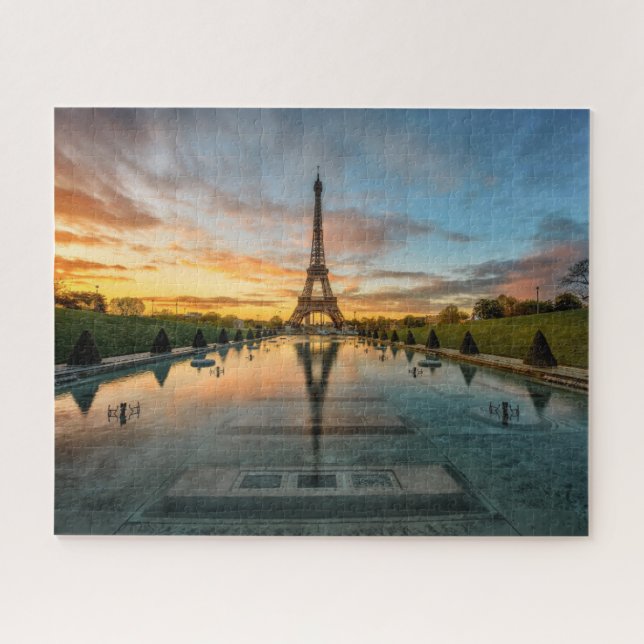 Puzzle Monumentos | Torre Eiffel (Horizontal)