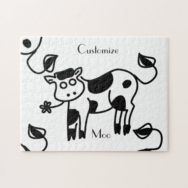 Puzzle Moo Cow Thunder_Cove (Horizontal)