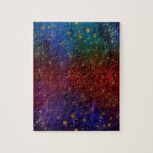 Puzzle Moody Ombre Rainbow   Grunge Oscuro Stardust de or
