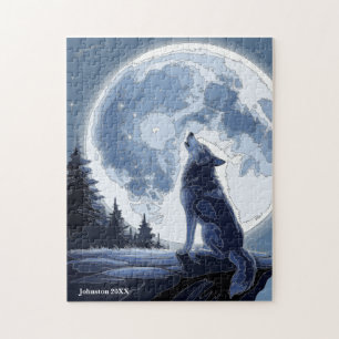 Puzzle Moon Wolf