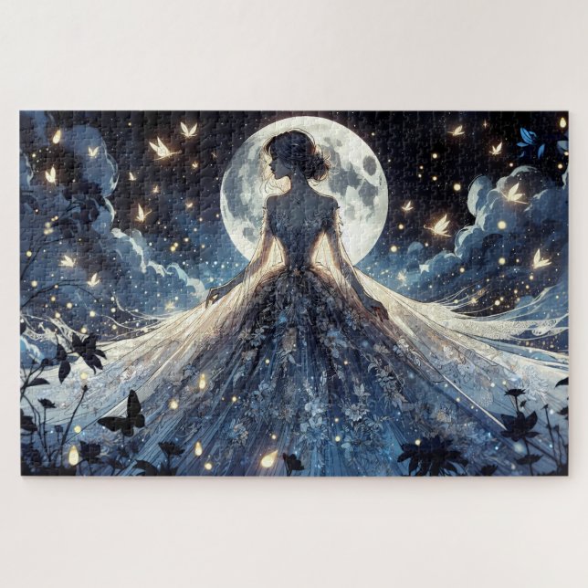 Puzzle Moonlit Fairy Princess Celestial Gown (Horizontal)