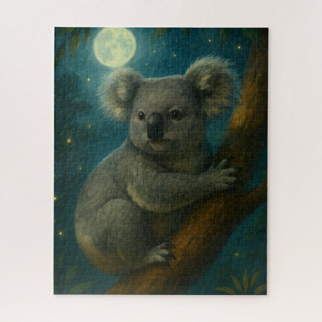 Puzzle Moonlit Koala Perch (Vertical)