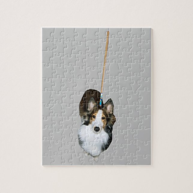Puzzle Mop Dog (Vertical)