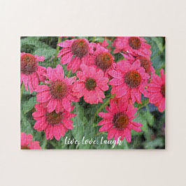 Puzzle Morado de las Conflores en vivo, amor, risa