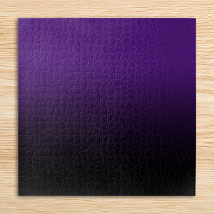 Puzzle Morado real y ómbre negro
