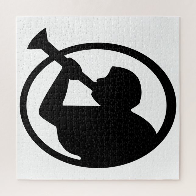 Puzzle Mormón Ángel Mormoni (Símbolo del mormonismo) (Vertical)