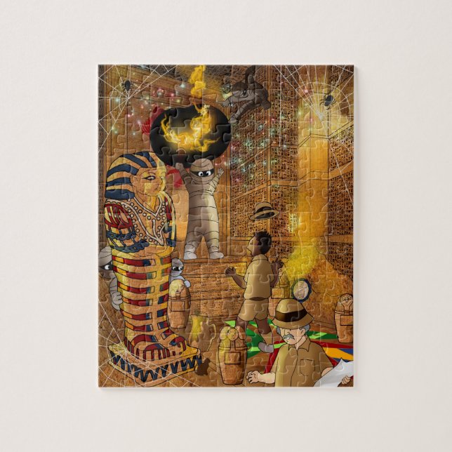 Puzzle Morris la momia (Vertical)