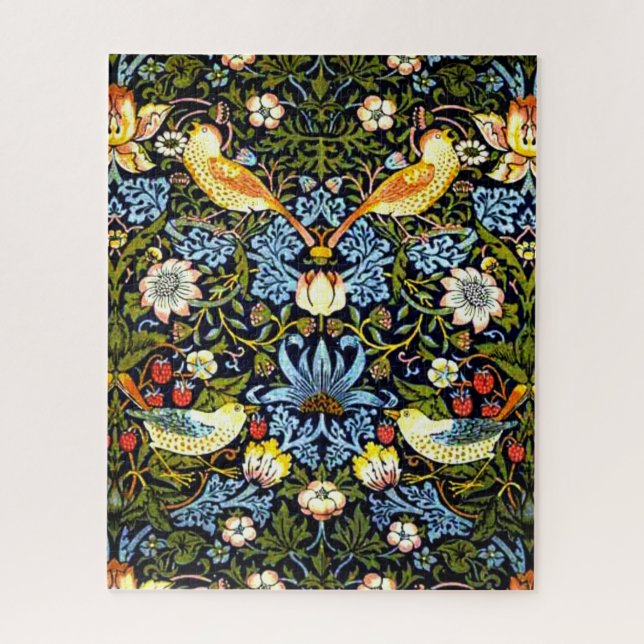 Puzzle Morris - Ladrón de fresas, famoso patrón, (Vertical)