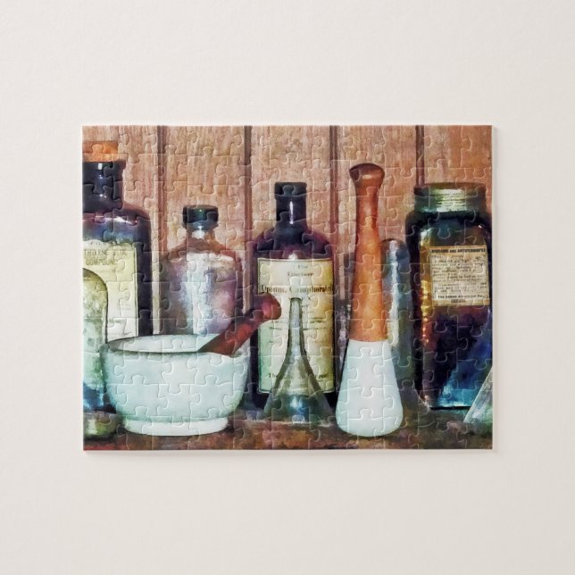 Puzzle Mortero y Pestle y Pestle (Horizontal)