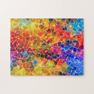 Puzzle Mosaico Colorido y Luminoso