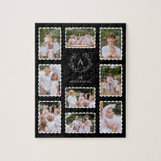 Puzzle Mosaico de Fotos de Familia Elegante