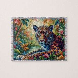 Puzzle Mosaico de Puma, Animales Salvajes, Baldosas, Rega