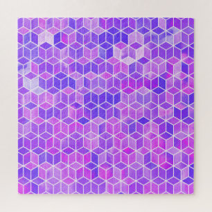 Puzzle Mosaico de verano: Fusión de cubos acuáticos