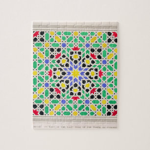 Puzzle Mosaico en los dado de la zona este de la torre o