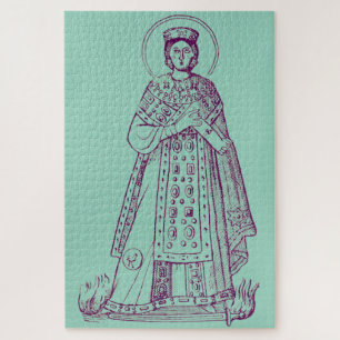 Puzzle mosaico griego de Santa Inés de Roma