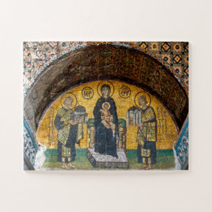 Puzzle Mosaico Virgen y Cristo Niño